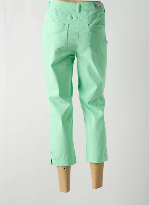 Pantacourt vert DIANE LAURY pour femme