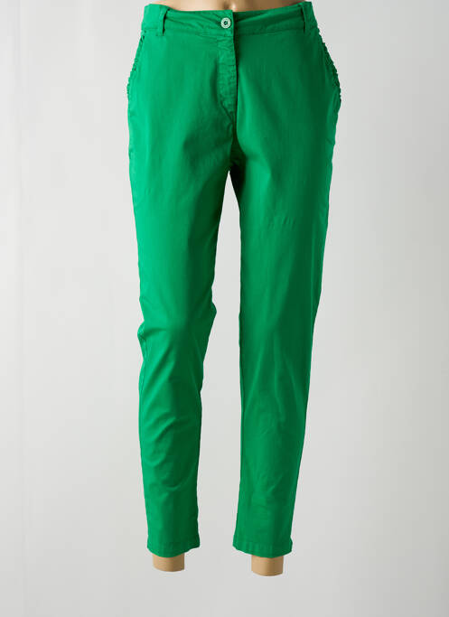 Pantalon 7/8 vert LE PETIT BAIGNEUR pour femme