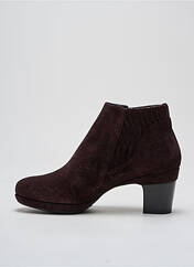 Bottines/Boots violet HOMERS pour femme seconde vue