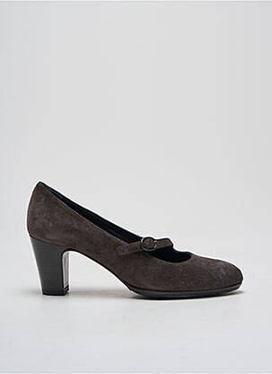 Escarpins fermeture boucle(s) talon de 7 à 9cm gris HOMERS femme