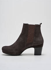 Bottines/Boots marron HOMERS pour femme seconde vue