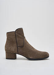 Bottines/Boots marron HOMERS pour femme seconde vue