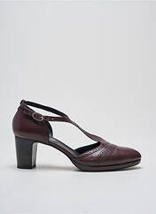 Escarpins violet HOMERS pour femme seconde vue