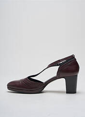 Escarpins violet HOMERS pour femme seconde vue