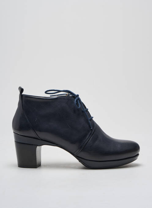 Bottines/Boots bleu HOMERS pour femme