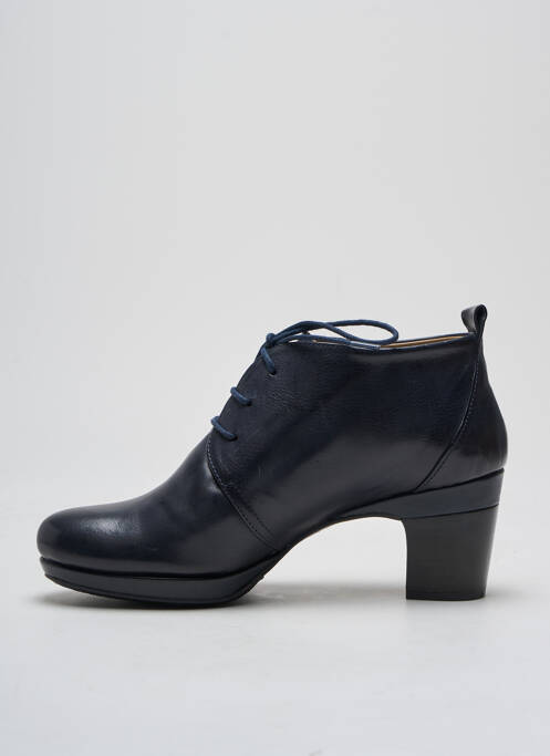 Bottines/Boots bleu HOMERS pour femme