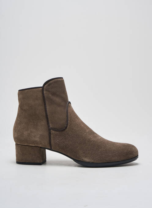 Bottines/Boots marron HOMERS pour femme