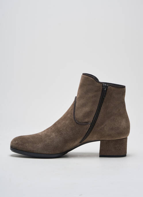 Bottines/Boots marron HOMERS pour femme