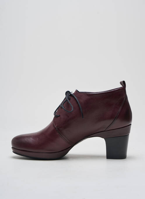 Bottines/Boots violet HOMERS pour femme