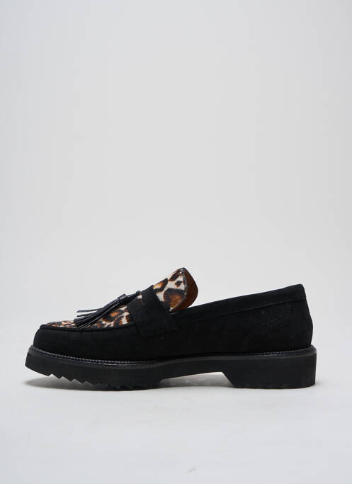 Mocassins noir HOMERS pour femme