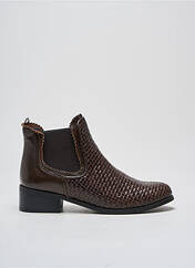 Bottines/Boots marron XAVIER DANAUD pour femme seconde vue