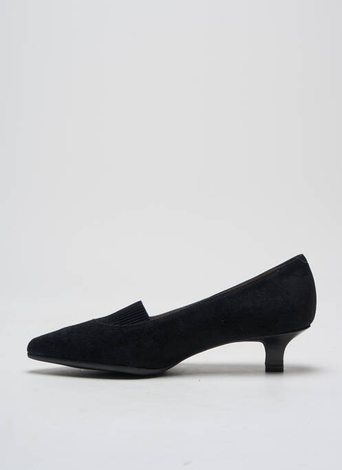 Escarpins nubuck talon de 4 à 6cm noir HOMERS femme