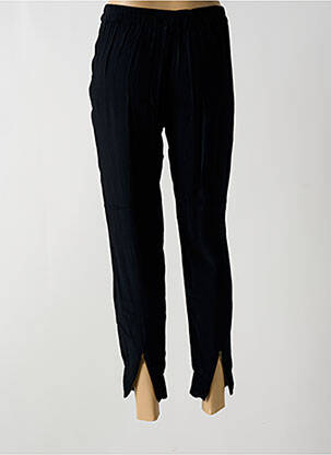 Pantalon 7/8 taille élastique taille normale noir CHARLIE JOE femme