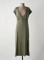 Robe longue vert YERSE pour femme seconde vue