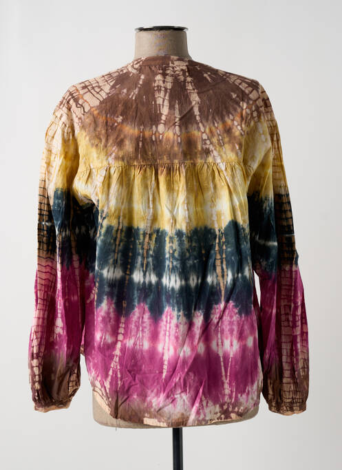 Blouse marron CHARLIE JOE pour femme