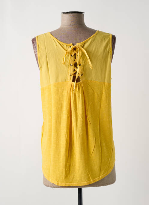 Débardeur jaune YERSE femme
