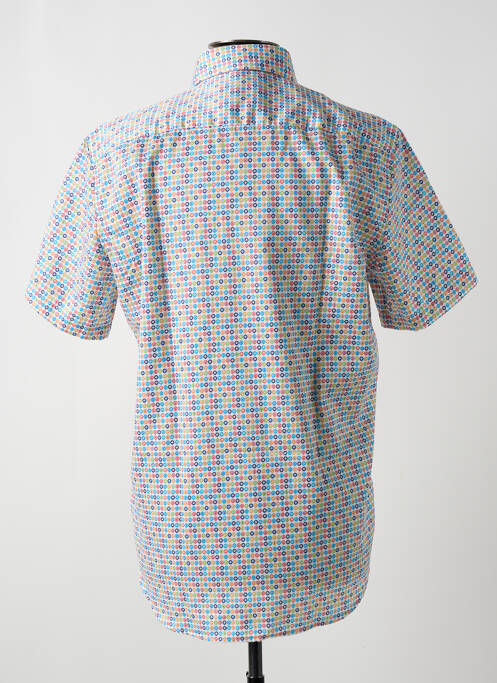 Chemise manches courtes blanc DARIO BELTRAN pour homme