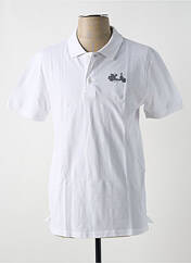 Polo blanc LA SQUADRA pour homme seconde vue