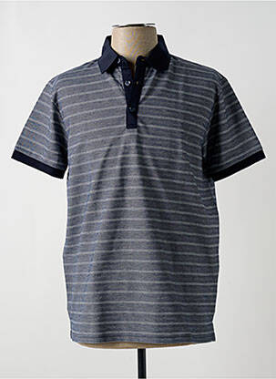 Polo bleu LA SQUADRA pour homme