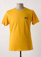 T-shirt jaune LA SQUADRA pour homme seconde vue