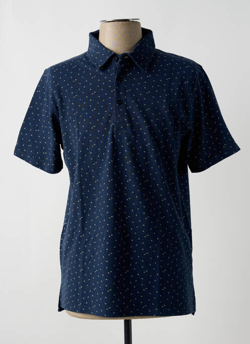 Polo bleu LA SQUADRA pour homme