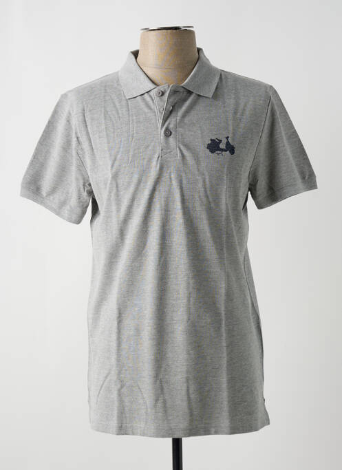 Polo gris LA SQUADRA pour homme