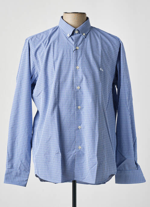 Chemise manches longues bleu DARIO BELTRAN pour homme