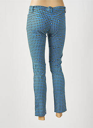 Pantalon 7/8 stretch taille basse bleu PRINCESSE NOMADE femme