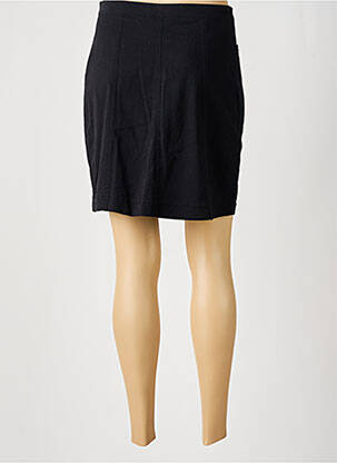 Jupe courte taille à pinces noir LA FIANCÉE femme
