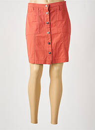 Jupe courte poches orange LA FIANCÉE femme