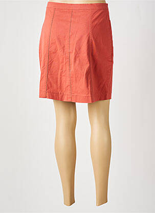 Jupe courte poches orange LA FIANCÉE femme