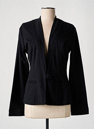 Veste casual finition intérieure doublée noir PRINCESSE NOMADE femme