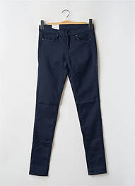 Pantalon slim tissage popeline taille ajustable bleu PEPE JEANS fille