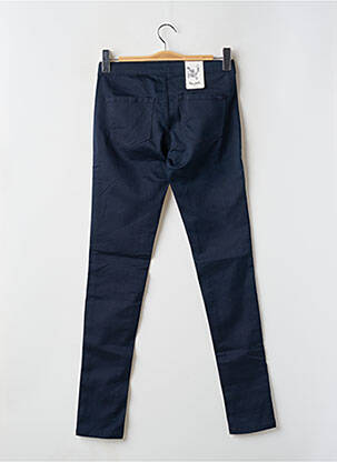 Pantalon slim tissage popeline taille ajustable bleu PEPE JEANS fille
