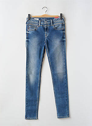 Jeans skinny effet usé délavé taille ajustable bleu PEPE JEANS garçon