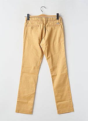 Pantalon chino stretch taille ajustable beige TEDDY SMITH garçon