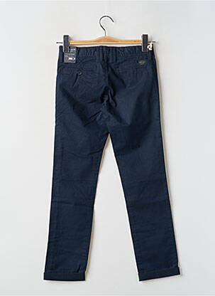 Pantalon chino stretch taille ajustable bleu TEDDY SMITH garçon