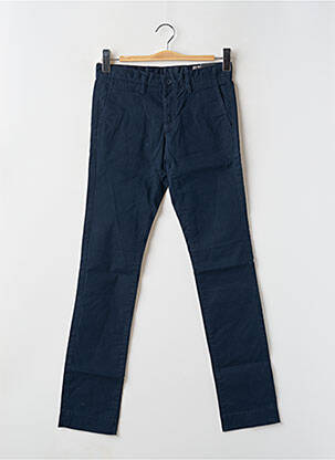 Pantalon chino stretch taille ajustable bleu TEDDY SMITH garçon