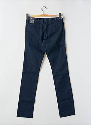 Pantalon chino stretch taille ajustable bleu TEDDY SMITH garçon