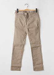 Pantalon chino beige fonce TEDDY SMITH pour garçon seconde vue