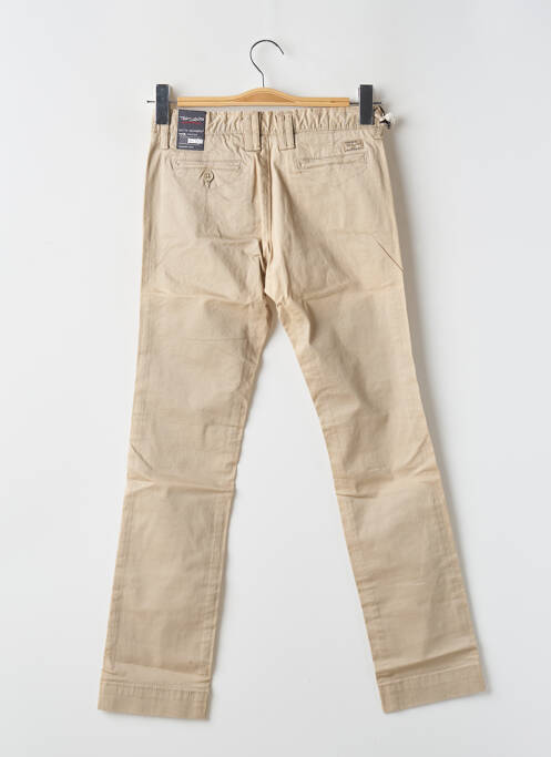 Pantalon chino beige TEDDY SMITH pour garçon