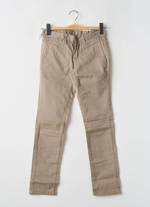 Pantalon chino beige fonce TEDDY SMITH pour garçon