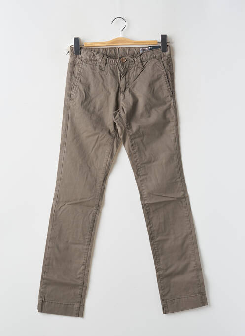 Pantalon chino gris TEDDY SMITH pour garçon