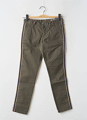 Pantalon chino poches vert TEDDY SMITH garçon
