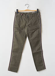 Pantalon chino poches vert TEDDY SMITH garcon