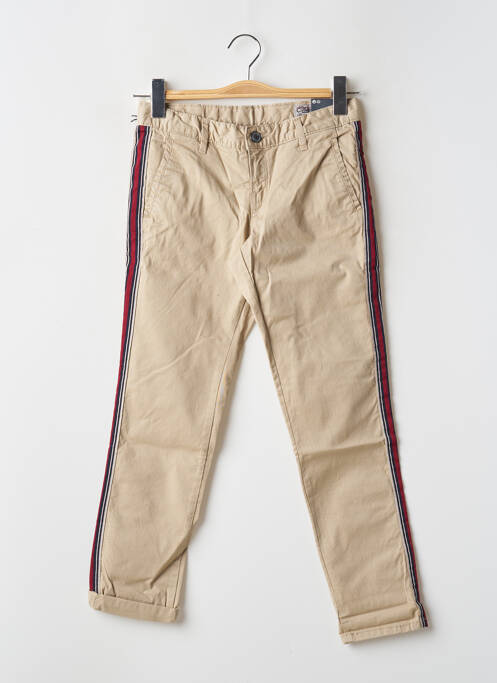 Pantalon chino beige TEDDY SMITH pour garçon