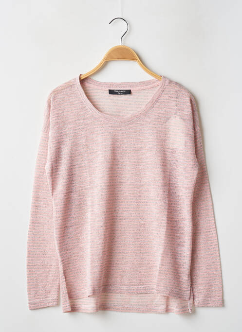 Pull rose TEDDY SMITH pour fille