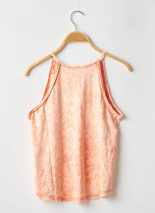 Top orange TEDDY SMITH pour fille
