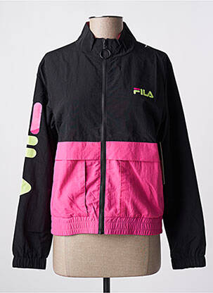 Coupe-vent finition intérieure doublée sans capuche noir FILA femme