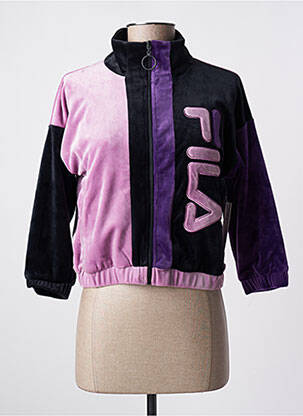 Veste casual poches violet FILA femme